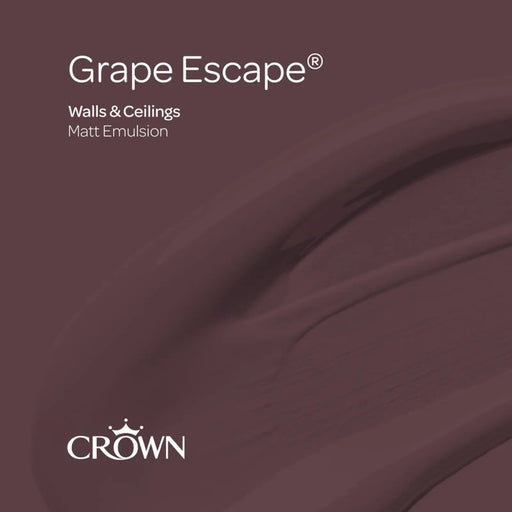 Crown Walls & Ceilings Matt 2.5L Grape Escape