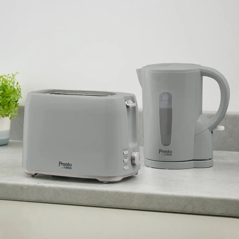 Tower Presto 2 Slice Toaster Grey