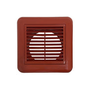 Securlec Inlet/Outlet Multi Fit Fixed Grill Terracotta 100mm 4"
