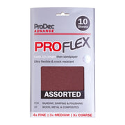 ProDec Advance Proflex Sanding Sheets Assorted Pack 10