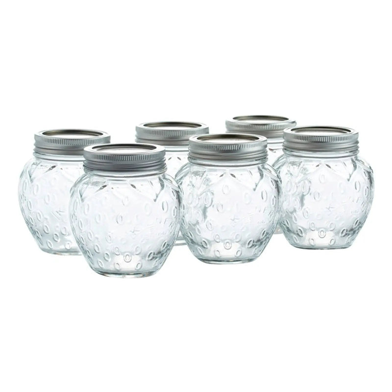 Kilner Strawberry Fruit Preserve Jar 0.4L Box 6