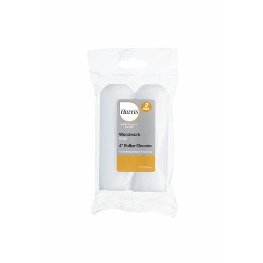 Harris Seriously Good Woodwork Gloss Sleeve 4" Pack 2