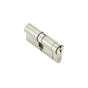 Smiths Locks Snap Safe Euro Cylinder Nickel 40 x 60mm