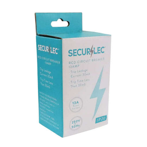 Securlec RCD Circuit Breaker IP20 13amp 250V 50Hz