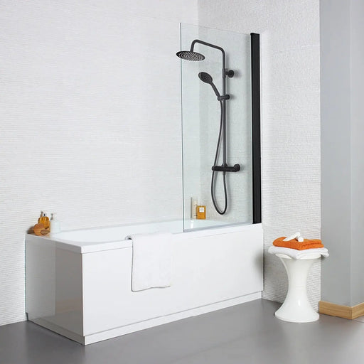 Kartell Nero Square Bath Screen 780mm