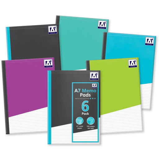 Ig Design A7 Memo Pads 6 Pack