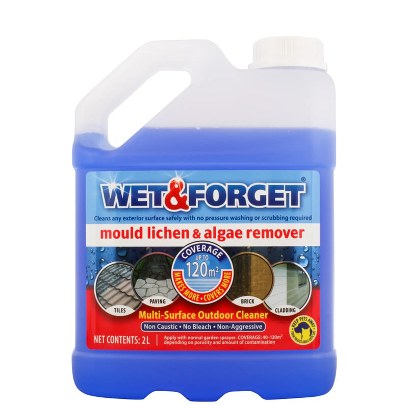 Wet & Forget Mould Lichen & Algae Remover 2L