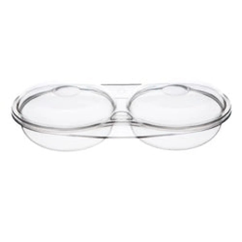 Microwave Essentials 2 Cup Clear Egg Poacher