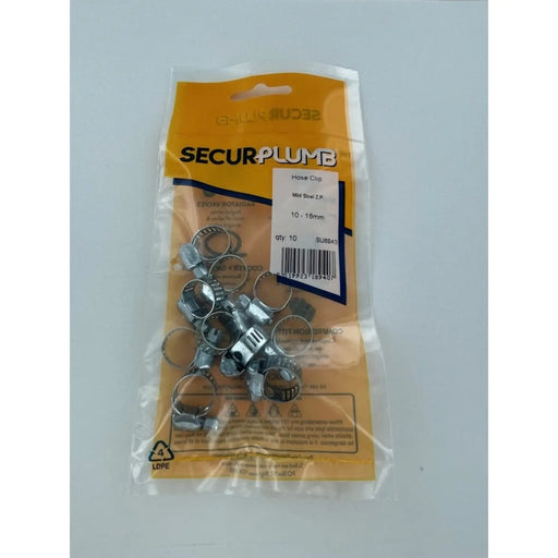 Securplumb Hose Clip 10-16mm Pack 10