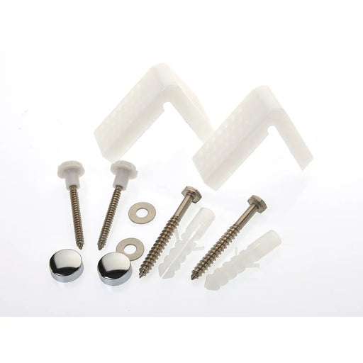 Make Angled Toilet Pan Fixing Kit With Caps