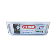 Pyrex Rectangular Dish With Lid 2.6L