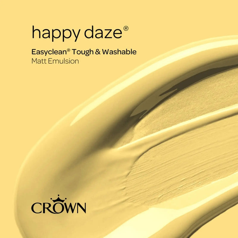 Crown Easyclean Matt Emulsion 2.5L Happy Daze