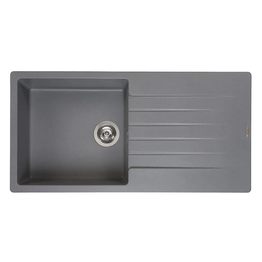 Reginox Grey Granite Sink 1 Bowl 1000 x 500mm