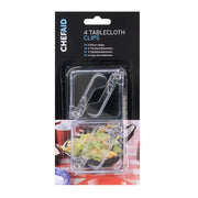 Chef Aid Table Cloth Clips Pack 4