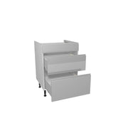 Gower Rapide+ Capri Grey 3 Drawer Unit 600mm