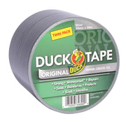 Duck Tape Original Twin Pack 50mm x 50m Silver