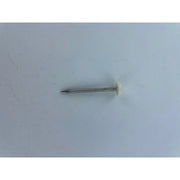 Securfix Stainless Steel Plastic Headed Nail White 50mm 50 Pack