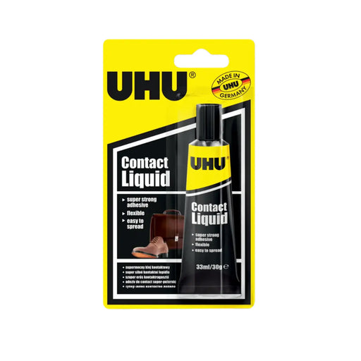 UHU Contact Glue Liquid 33ml Blister Pack