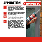 Evo-Stik The Dog's 2 In 1 Adhesive & Sealant 290ml Grey