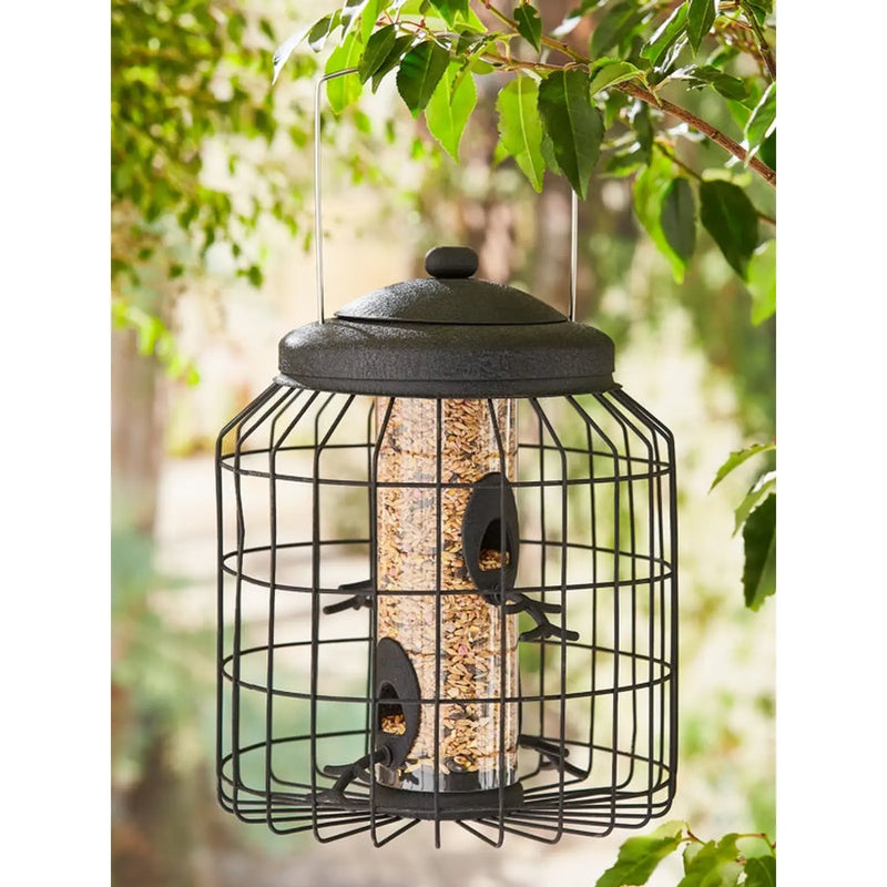 Ambassador Heavy Duty Black Squirrel Proof Seed Feeder
