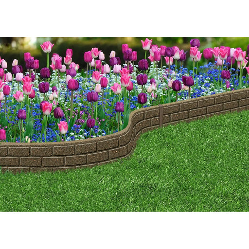Primeur Ultra Curve Border Brick Tall 15cm Earth