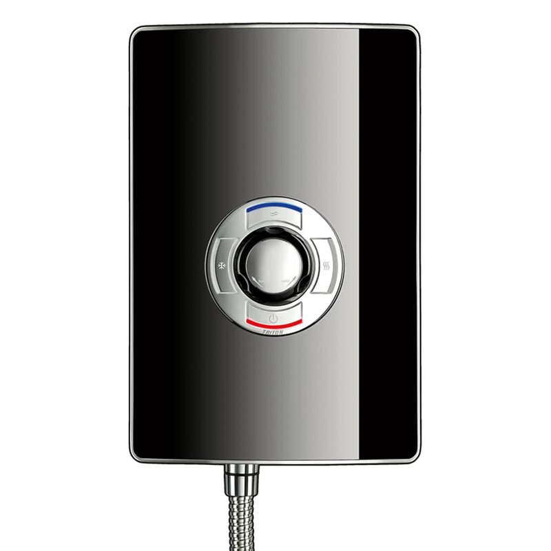 Triton Collection II 9.5kw Electric Shower Black Gloss