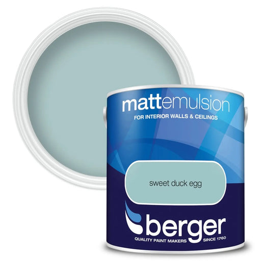 Berger Matt Emulsion 2.5L Sweet Duck Egg
