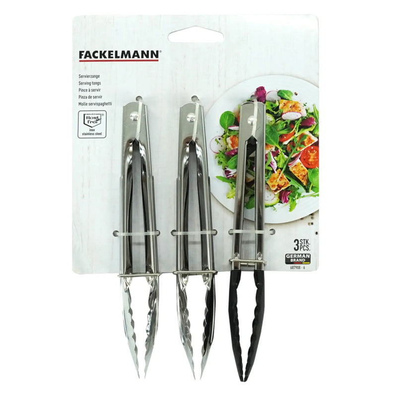 Fackelmann Stainless Steel Tongs