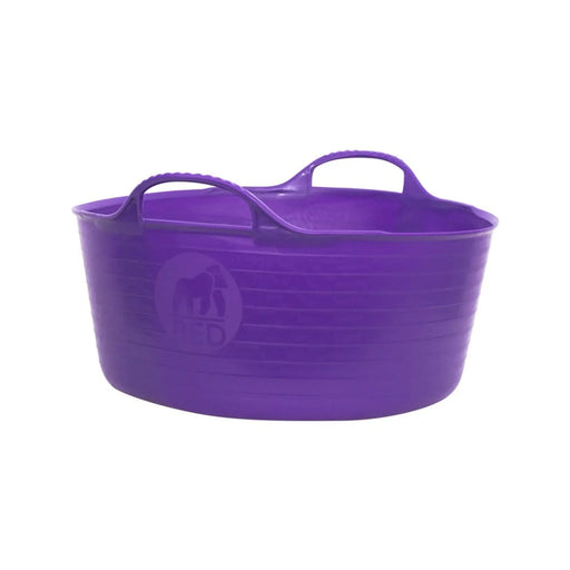 Red Gorilla Flexible Small Shallow Tub 15L Purple