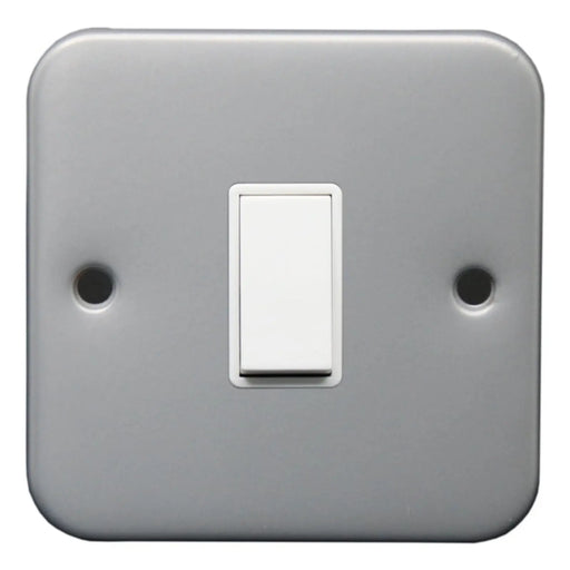 Securlec Metal Clad 1 Gang 2 Way Switch