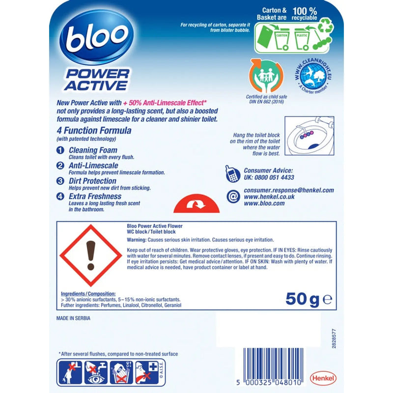 Bloo Power Active Clear Water Flower