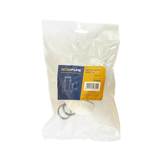 Securplumb Space Saving Basin Bottle Trap 32mm