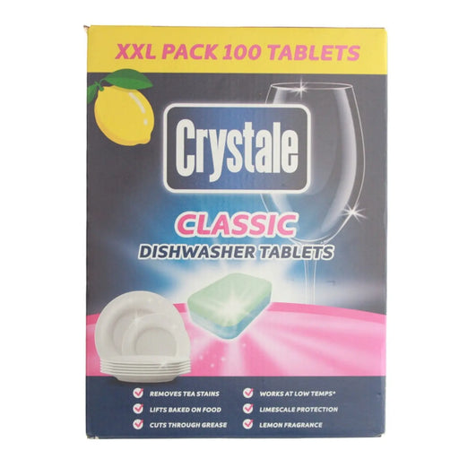 Crystale Classic Dishwasher Tablets Pack 100