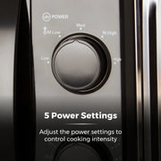 Tower 20L Manual Microwave 700w Black