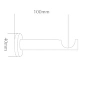 Jones Interiors Cosmos Barrel Bracket Antique Brass