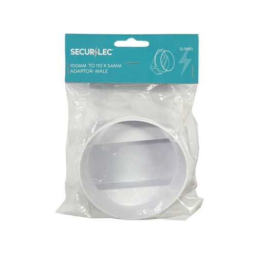 Securlec Adaptor Male 100mm to 110 X 54mm 4"