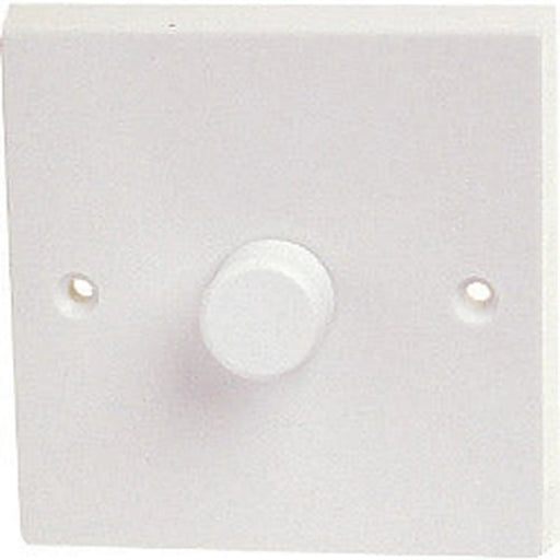 Securlec Square 1 Gang 2 Way Dimmer Switch Square Edge