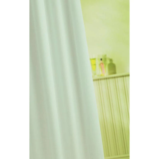 Croydex Textile Shower Curtain Ivory