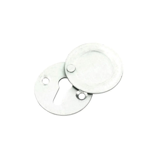 Securit Keyhole Escutcheon Lock Aluminium 30mm - Pack of 5