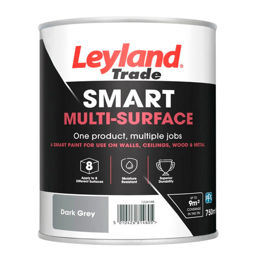 Leyland Trade Smart Multi Surface 750ml Dark Grey