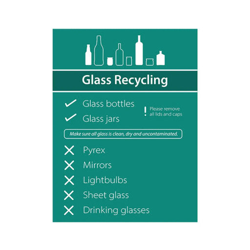 Recycling: Glass : Simplified - PP (200 x 300mm)