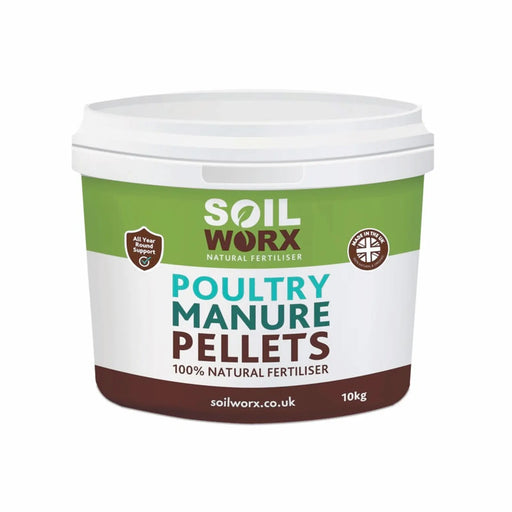 Soilworx Poultry Manure Pellets 10kg Bucket