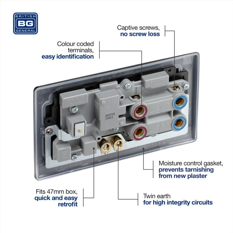 BG Switched Cooker Control Unit 45a