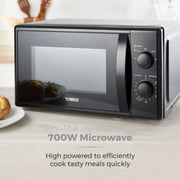 Tower 20L Manual Microwave 700w Black