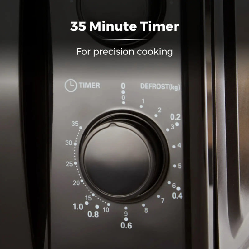 Tower 20L Manual Microwave 700w Black