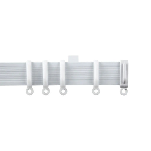 Woodside PVC Fixed Track White 240cm