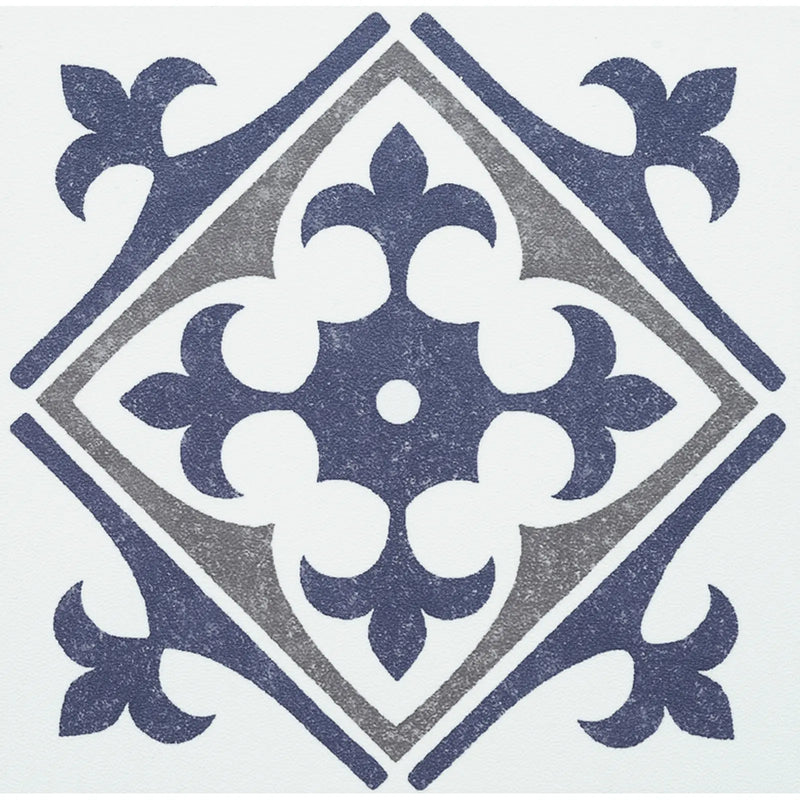 d-c-fix® Self Adhesive Wall Tile Nadia Blue 15cm x 15cm / Pack Of 6