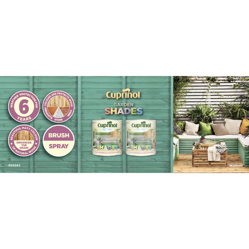 Cuprinol Retail Independent Cuprinol Garden Shades Barker 76 x 203mm