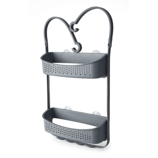 Blue Canyon Double Hanging Shower Caddy Grey