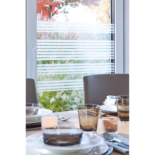 d-c-fix® Static Cling Window Film Stripe Clarity 7.5cm x 2m